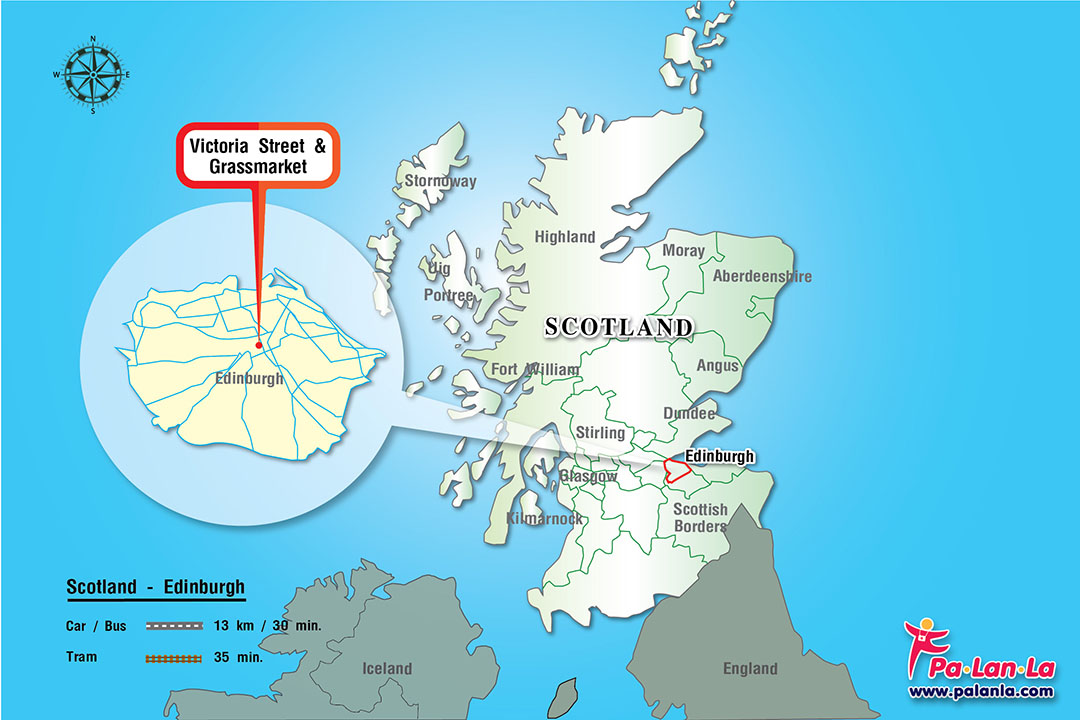 Victoria Street & Grassmarket
